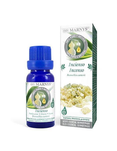 Aceite Esencial Alimentario Incienso Marnys - 15 ml.