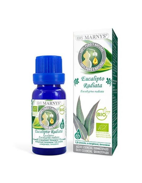 Aceite Esencial Alimentario Eucalipto Radiata Marnys - 10 ml.