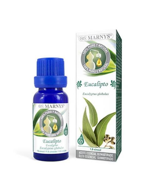 Aceite Esencial Alimentario Eucalipto Marnys - 15 ml.