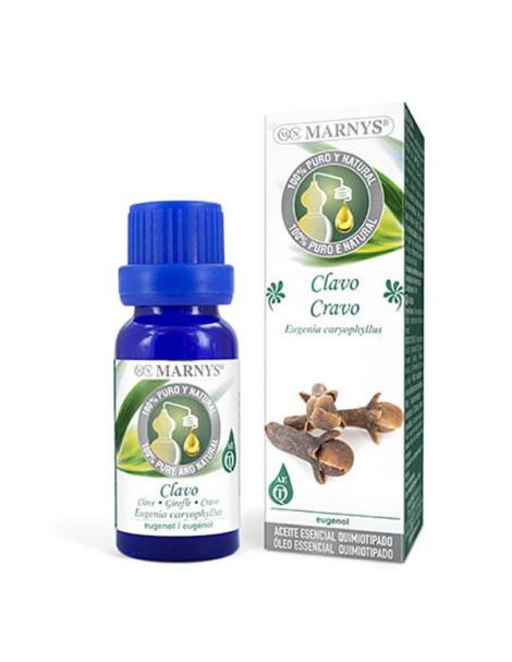 Aceite Esencial Alimentario Clavo Marnys - 15 ml.