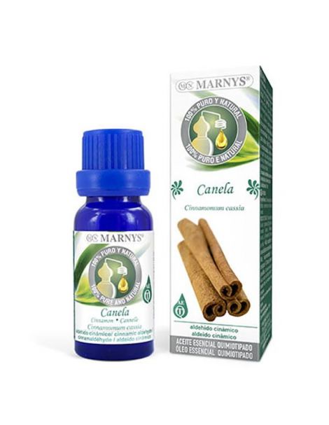 Aceite Esencial Alimentario Canela Marnys - 15 ml.