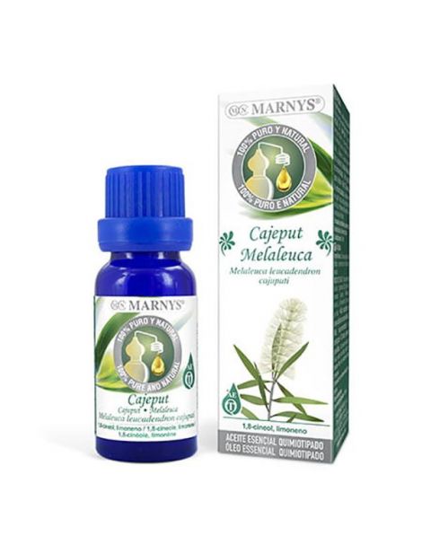 Aceite Esencial Alimentario Cajeput Marnys - 15 ml.