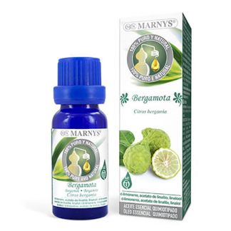 Aceite Esencial Alimentario Bergamota Marnys - 15 ml.