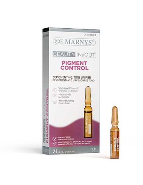 Beauty IN & OUT Pigment Control Marnys - 7 ampollas
