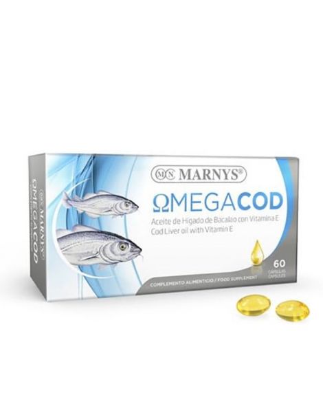 Omegacod Aceite de Hígado de Bacalao Marnys - 60 perlas