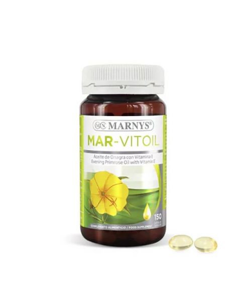 Mar-Vitoil Aceite de Onagra 500 mg. Marnys - 150 perlas