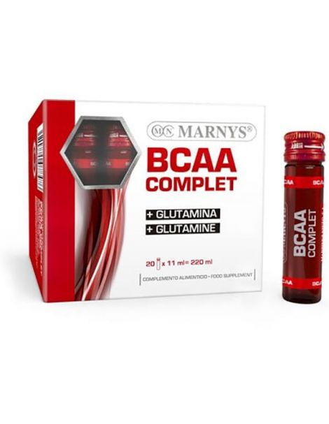 BCAA Glutamina Marnys - 20 viales