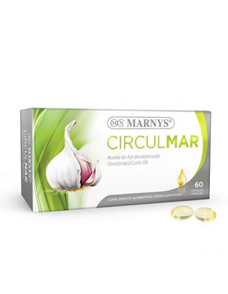 Circulmar Aceite de Ajo Marnys - 60 cápsulas