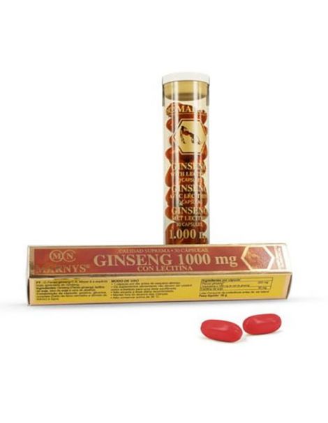 Ginseng con Lecitina Marnys - 30 perlas