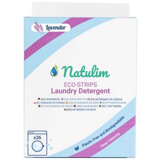 Detergente en Tiras Ecológico Lavanda Natulim - 36 lavados
