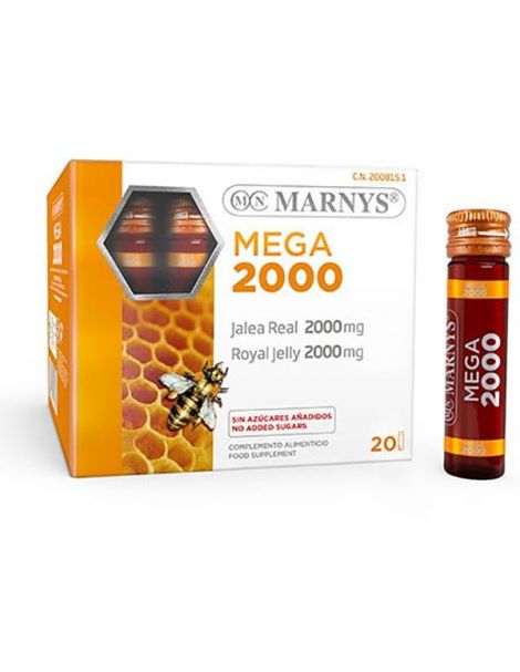 Jalea Real Mega 2000 mg. Marnys - 20 viales
