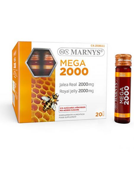 Jalea Real Mega 2000 mg. Marnys - 20 viales