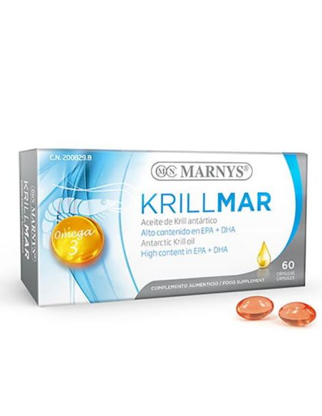 Krillmar Aceite de Krill Marnys - 60 perlas