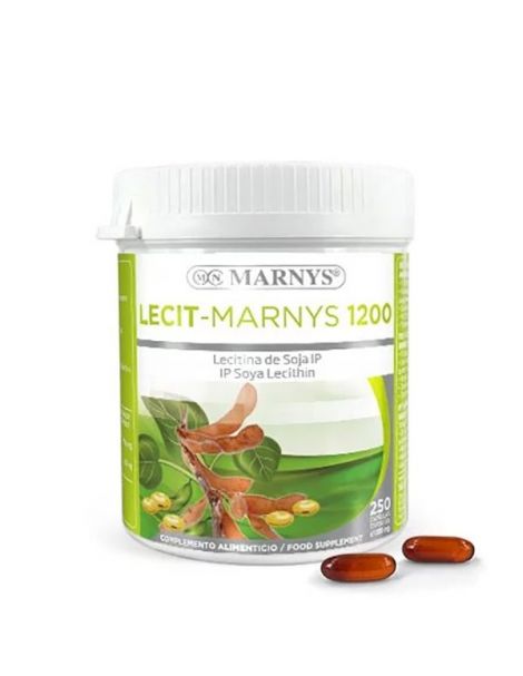 Lecit-Marnys Lecitina de Soja 1200 mg. Marnys - 250 perlas