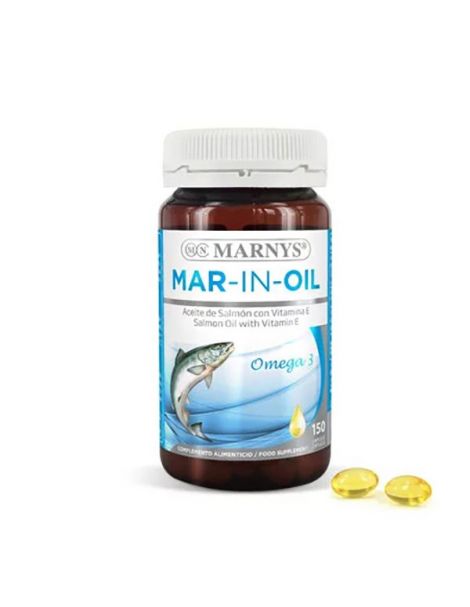 Mar in Oil Aceite de Salmón Marnys - 150 perlas