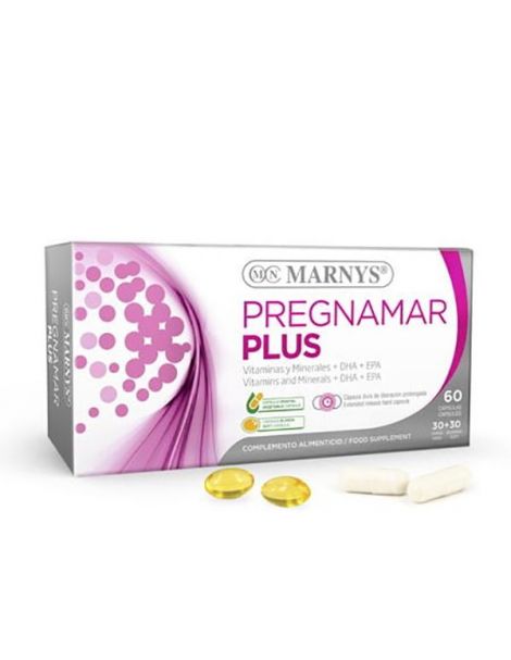 Pregnamar Plus Marnys - 30 + 30 cápsulas