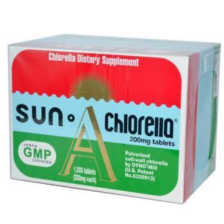 Sun Chlorella A - 1500 comprimidos