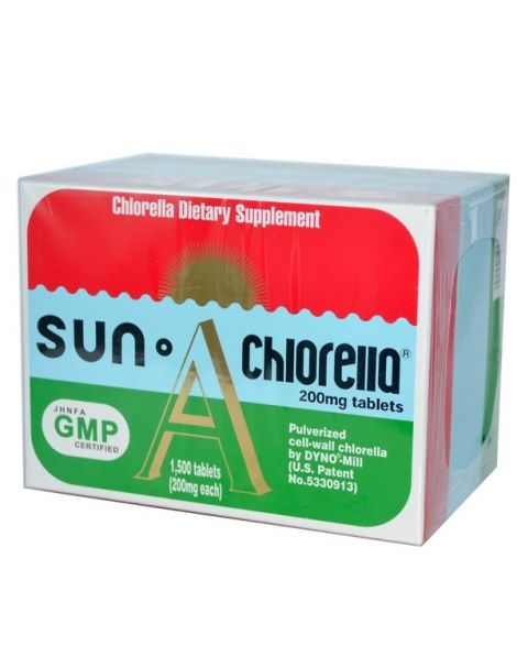 Sun Chlorella A - 1500 comprimidos