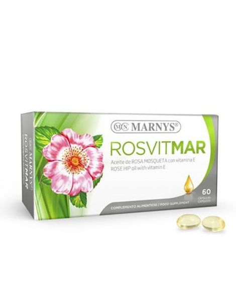 Rosvitmar Aceite de Rosa Mosqueta Marnys - 60 perlas