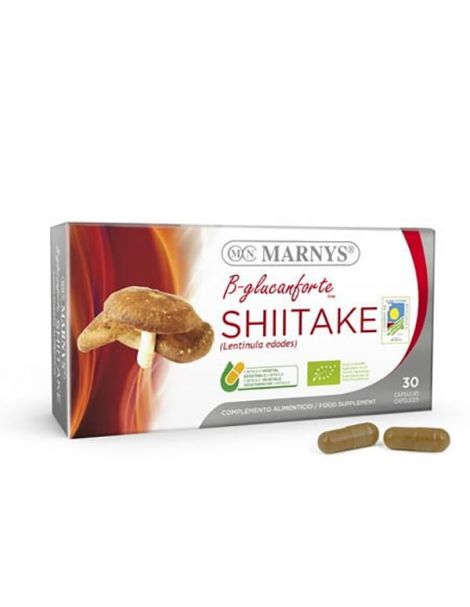 Shiitake Bio Marnys - 30 cápsulas