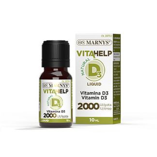 Vitahelp Vitamina D 2000UI Líquida Marnys - 10 ml.