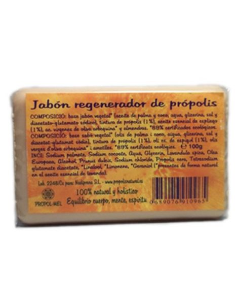 Jabón Ecológico de Própolis Propol-mel - 100 gramos