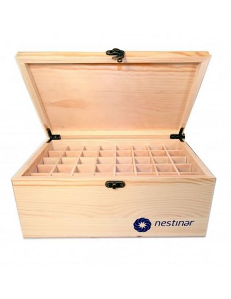 Caja de Madera para Esencias Florales