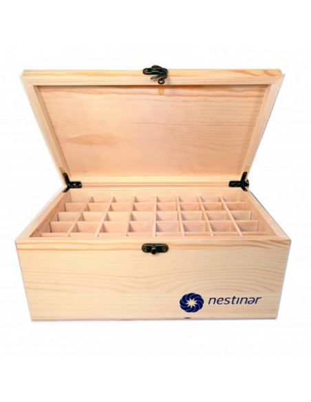 Caja de Madera para Esencias Florales
