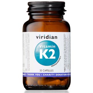 Vitamina K2 Viridian - 30 cápsulas