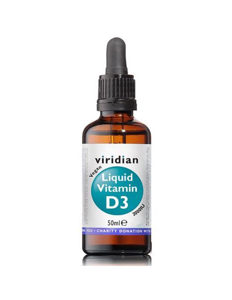 Vitamina D3 2000 UI Viridian - 50 ml.
