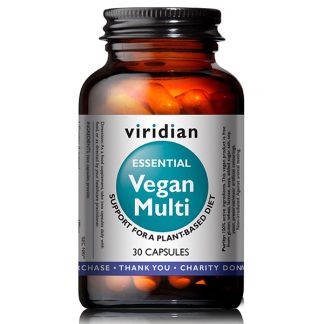 Vegan Multi Essential Viridian - 30 cápsulas