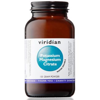 Potasio Magnesio Citrato Viridian - 150 gramos