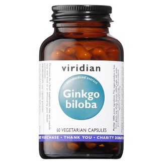 Ginkgo Biloba Viridian - 60 cápsulas