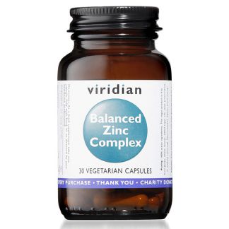 Balanced Zinc Complex Viridian - 30 cápsulas