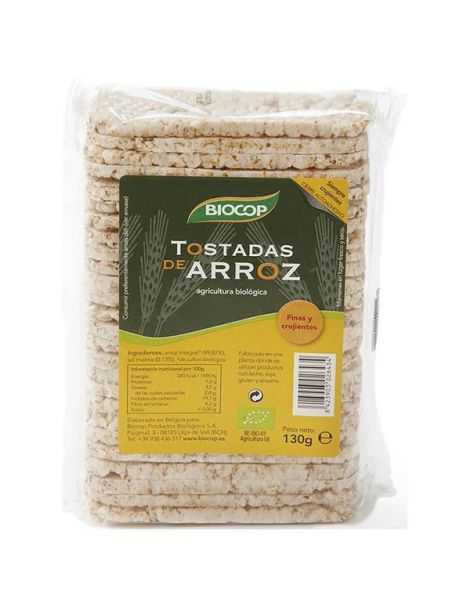 Tostadas de Arroz Biocop - 130 gramos