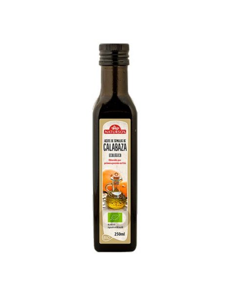 Aceite de Semillas de Calabaza Bio Natursoy - 250 ml.