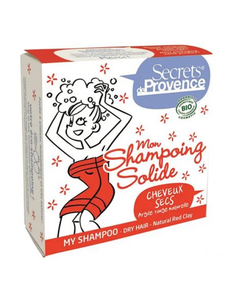 Champú Sólido Cabello Seco Secrets de Provence - 85 gramos