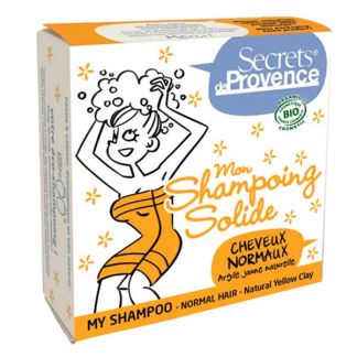 Champú Sólido Cabello Normal Secrets de Provence - 85 gramos