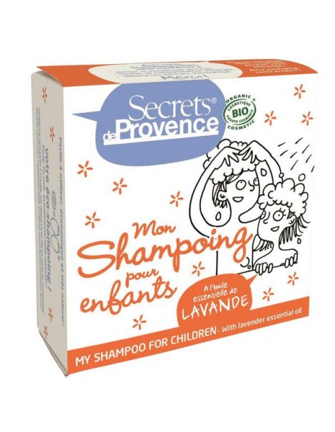 Champú Sólido para Niños Secrets de Provence - 85 gramos