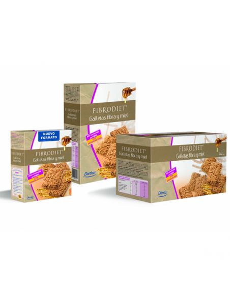 Galletas Fibrodiet Dietisa - 400 gramos