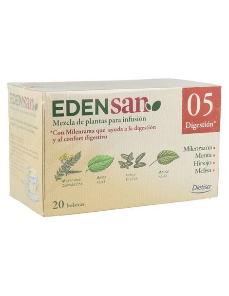 Edensan 05 Digestión Dietisa - 20 bolsitas