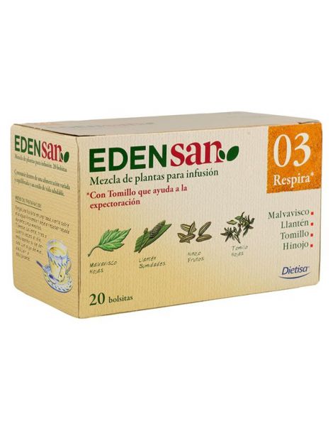 Edensan 03 Respira Dietisa - 20 bolsitas