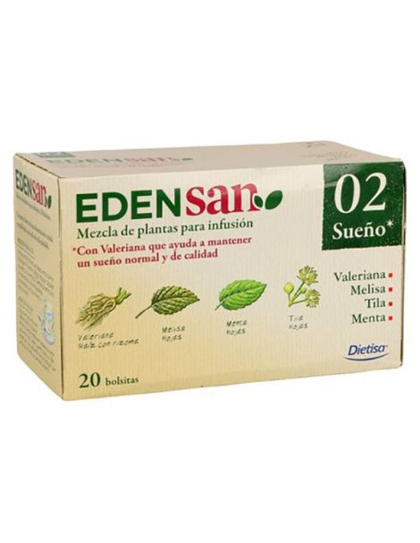 Edensan 02 Sueño Dietisa - 20 bolsitas