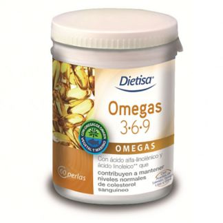 Omegas 3-6-9 Dietisa - 60 cápsulas