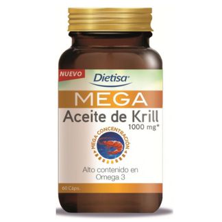 Mega Aceite de Krill Dietisa - 60 cápsulas
