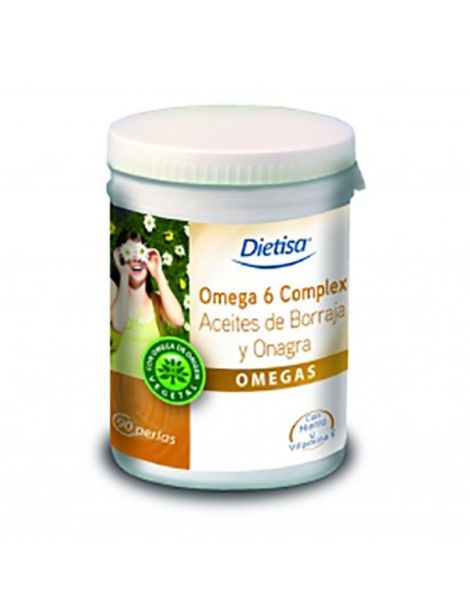Omega 6 Onagra + Borraja Dietisa - 90 perlas