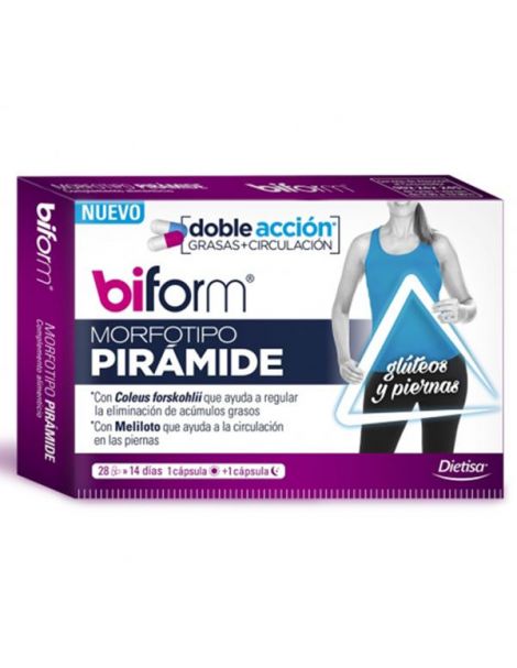 Biform Morfotipo Pirámide Dietisa - 28 cápsulas