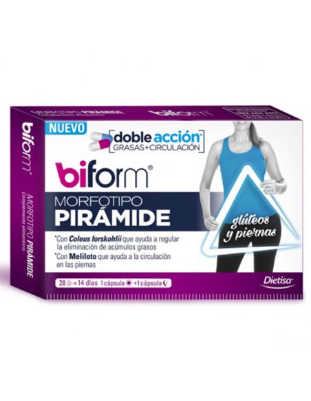Biform Morfotipo Pirámide Dietisa - 28 cápsulas