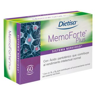 Memoforte Plus Dietisa - 70 cápsulas