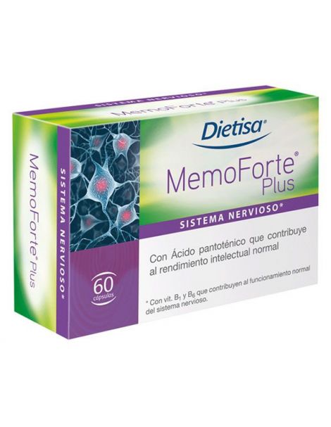Memoforte Plus Dietisa - 70 cápsulas